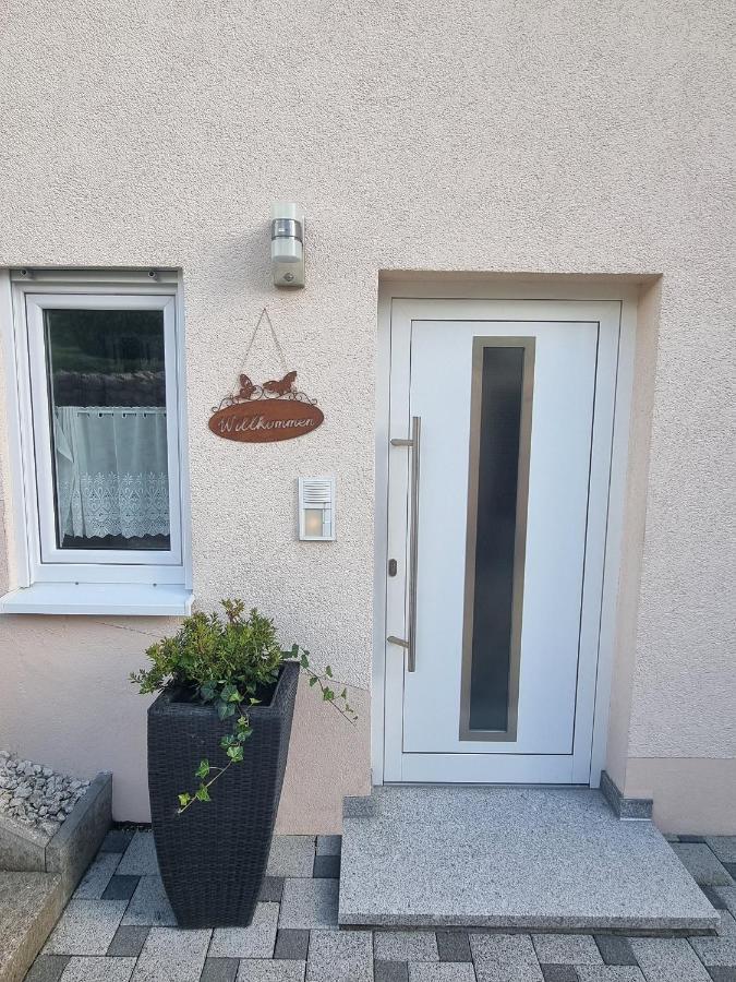 Ferienwohnung Biosphaerenblick Münsingen Exterior foto