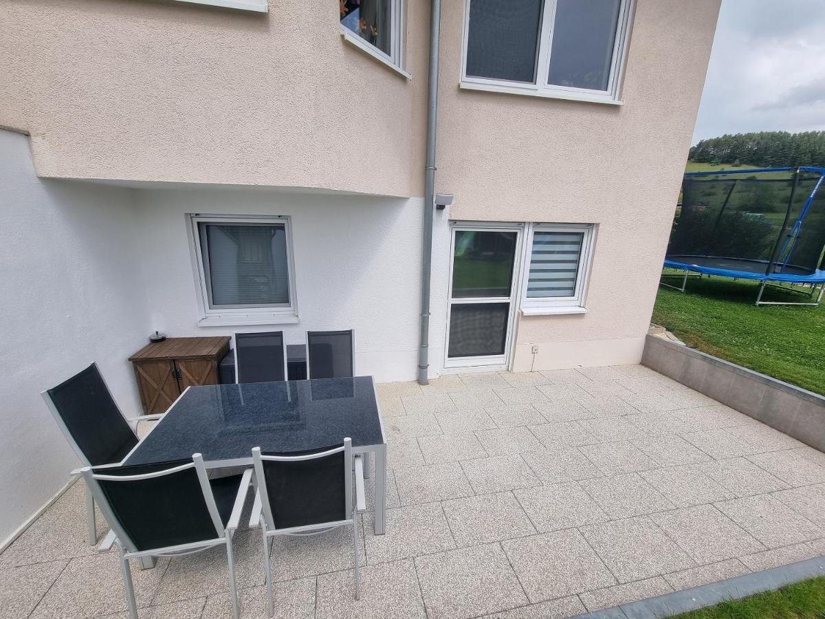 Ferienwohnung Biosphaerenblick Münsingen Exterior foto